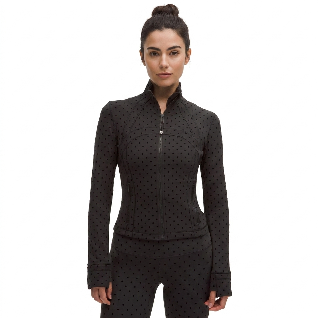 Black Polka Dot Set Women's